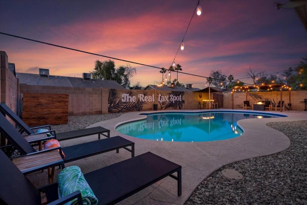 Modern Tempe Home With Heated Pool, Asu Екстериор снимка