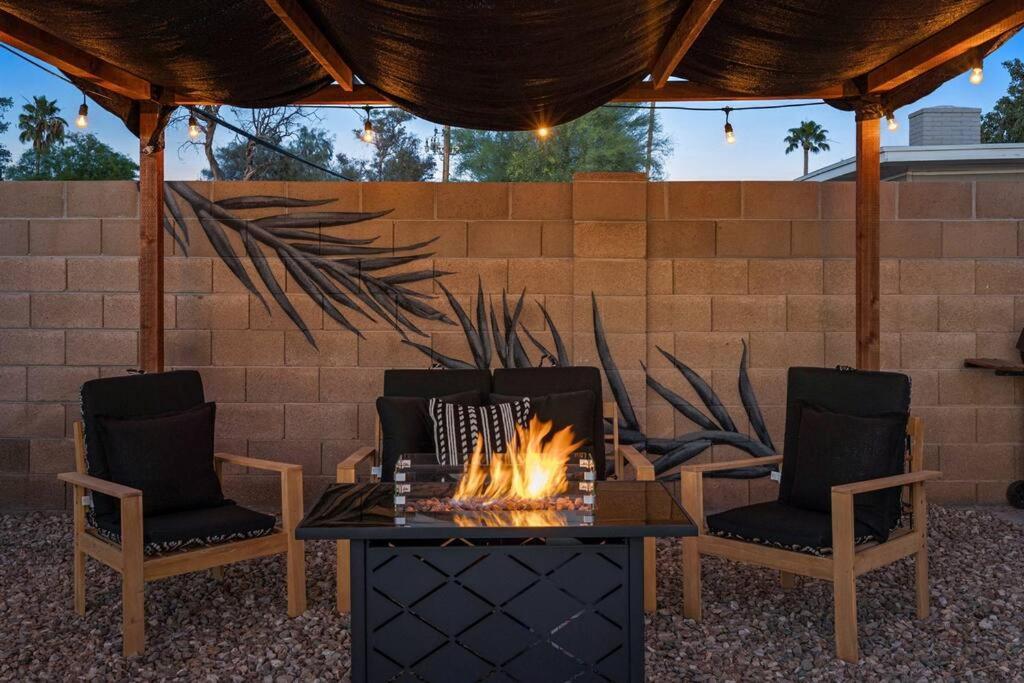 Modern Tempe Home With Heated Pool, Asu Екстериор снимка